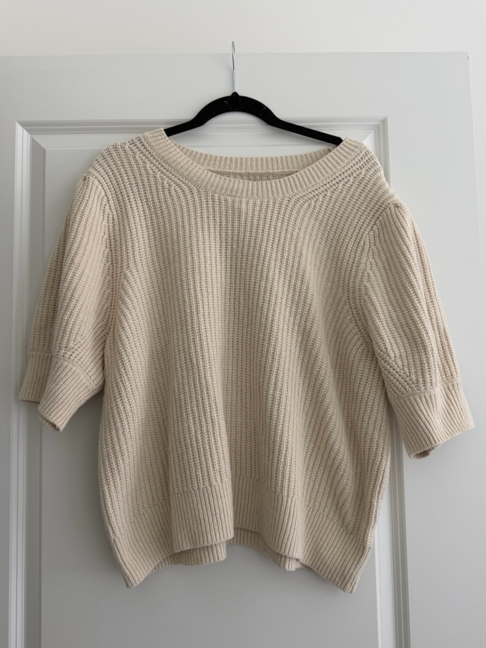 Short Sleeve Crewneck Sweater XXL